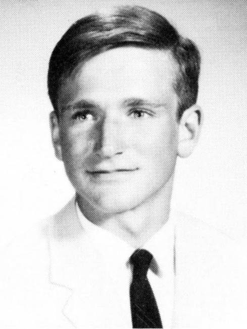 Robin Williams a középiskolában.