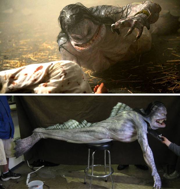 Szörnyek a "Ház az erdő mélyén" (2011) című filmben