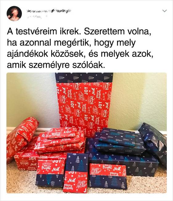Ikertestvér ajándékok