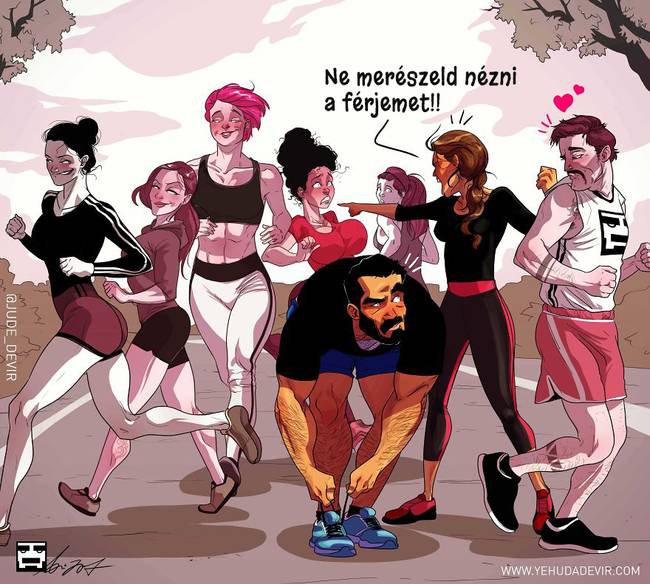 Egy kis futás a parkban.