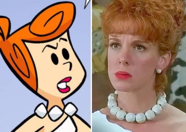 Elizabeth Perkins tökéletes Kovakövi Vilma volt az 1994-es Flintstone család című filmben.