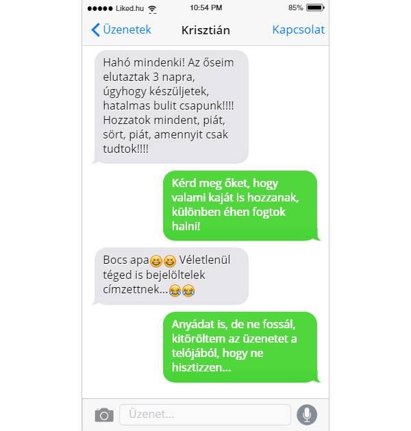 Apuka is volt fiatal, megérti az ilyesmit… 😀