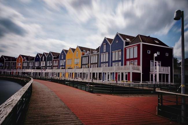 Houten - az autók nélküli város.
