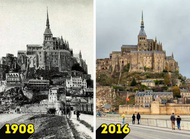 Mont-Saint-Michel, Franciaország