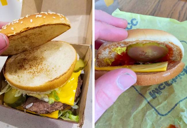 Valaki a Mekiben még most tanulja a hamburgerkészítést.
