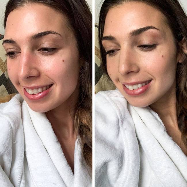 „Készítettem magamnak egy no-makeup hatású sminket."