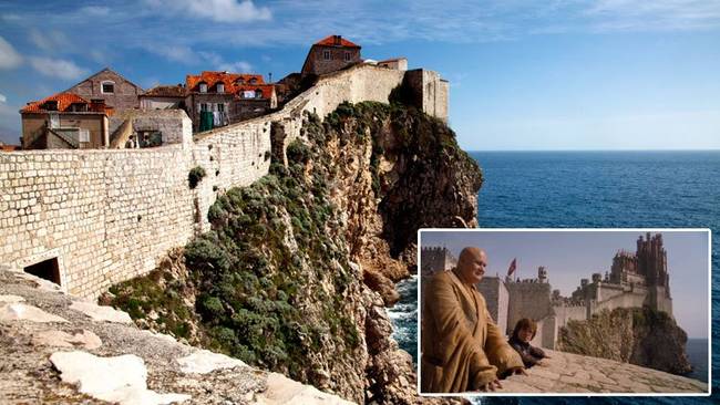 A Trónok harca című sorozatot Dubrovnikban forgatják.