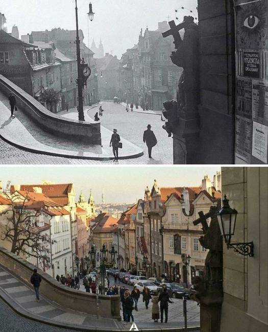 Így változtatja meg az idő múlása az épületeket és városokat: 15 fotó