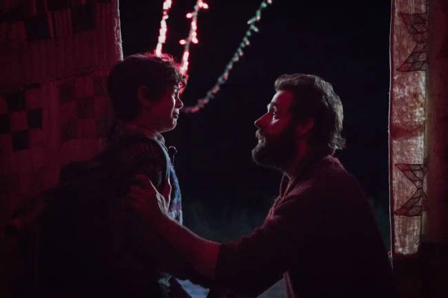 Noah Jupe, John Krasinski / Hang nélkül, 2018 (Paramount Pictures)