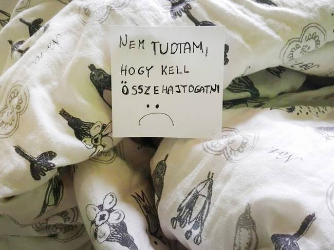 Egy kétségbeesett férj utolsó segélykiáltása.
