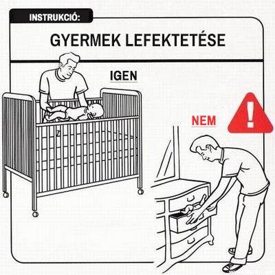 20 szemléletes használati utasítás gyerekekhez, kizárólag (nagyon) kezdő szülőknek