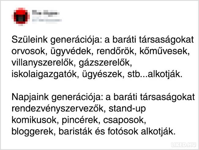 Más idők, más prioritás.