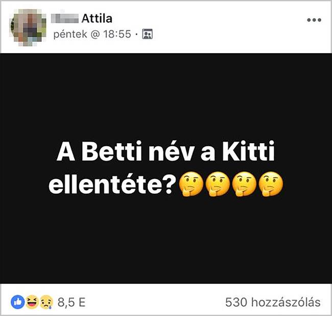 Csak egy férfinak juthat eszébe egy ilyen filozófiai kérdés.