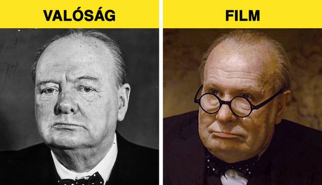 Gary Oldman, mint Winston Churchill - A legsötétebb óra (2017)
