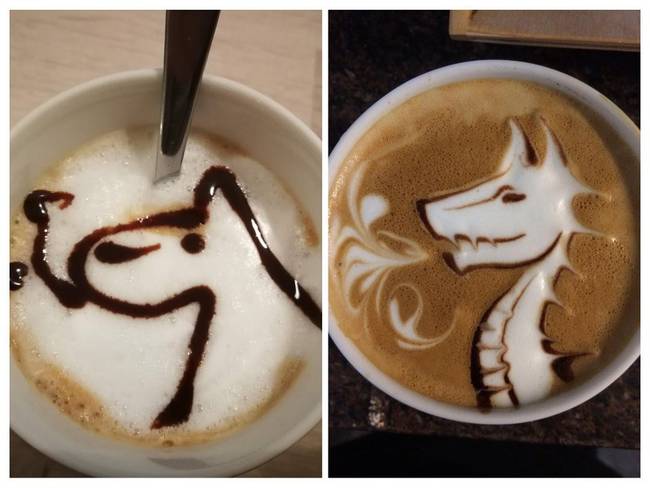 A barista szemmel láthatóan apait-anyait beleadott, de az is kevésnek bizonyult...😃