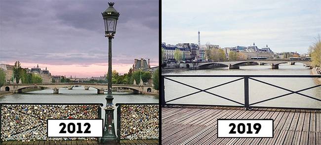 Pont des Arts, Párizs