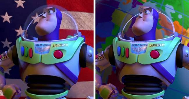 Toy Story 2 (1999) - amerikai zászló