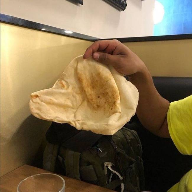 Ez a tortilla pont úgy néz ki, mint egy kutya.