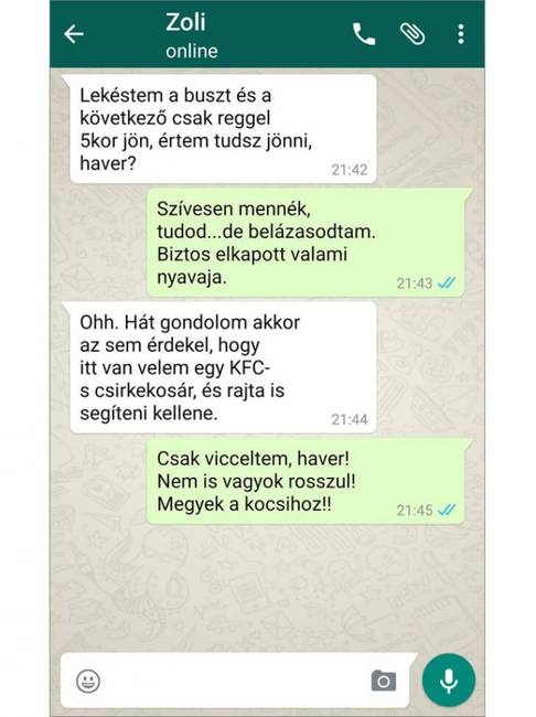 A legjobb barát önzetlenül segít, és ott terem, ha bajban vagy.