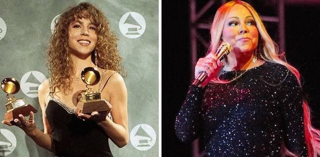 Az utóbbi idők egyik legnépszerűbb énekese, Mariah Carey.