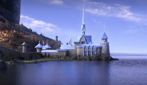 Ezt a kastélyt melyik Disney filmben láttad?