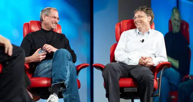 Steve Jobs Bill Gates