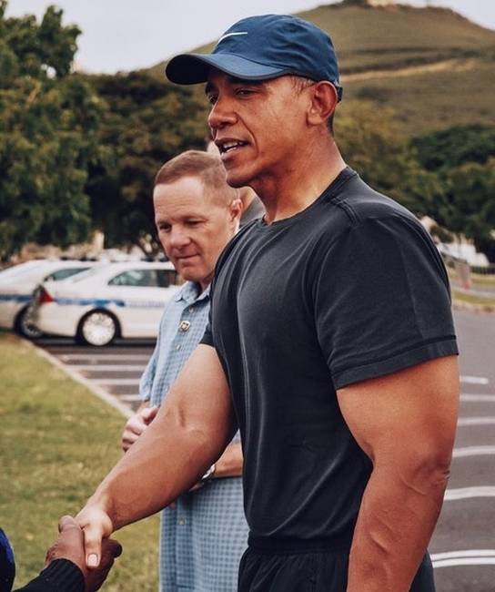 Barack Obama: felturbózott verzió.