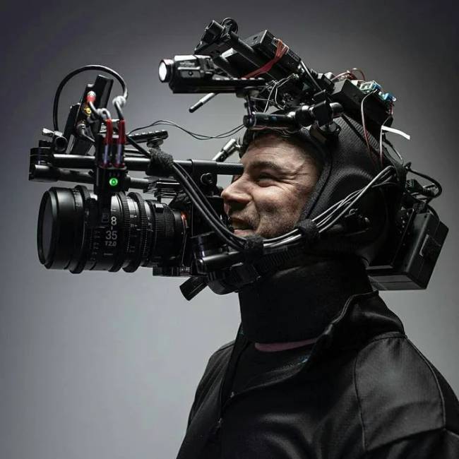 Hogyan néz ki a kamera, amivel a filmekben a színész szemszögéből láthatjuk a dolgokat.