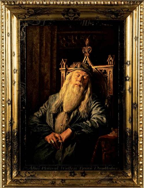 Miért nem segített Dumbledore portréja Harrynek megtalálni a horcruxokat?