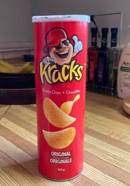 „Malajziában készült chips-utánzat."