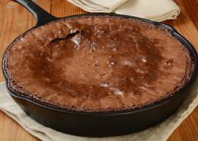 Serpenyős brownie