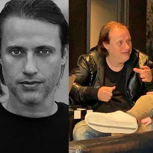 Egy DJ plakátfotója, és amilyen a valóságban.