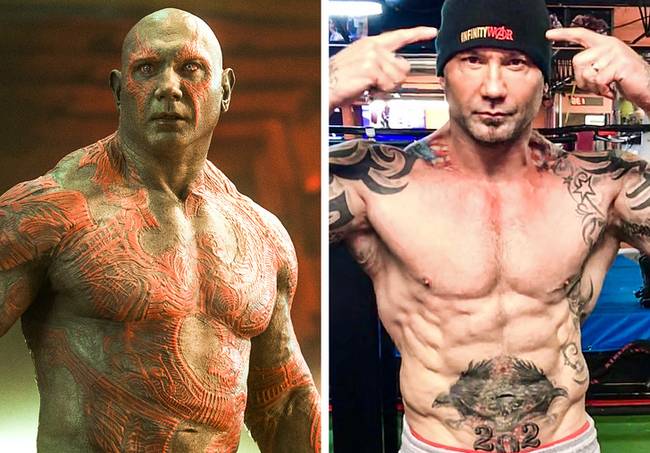Drax a pusztító - Dave Bautista.