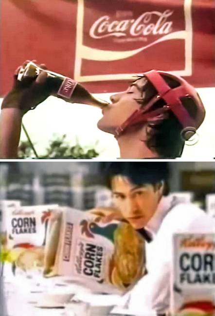 Keanu Reeves - Coca Cola és Kellogg's Corn Flakes