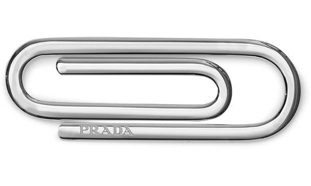 Prada gemkapocs - 50 ezer forint.