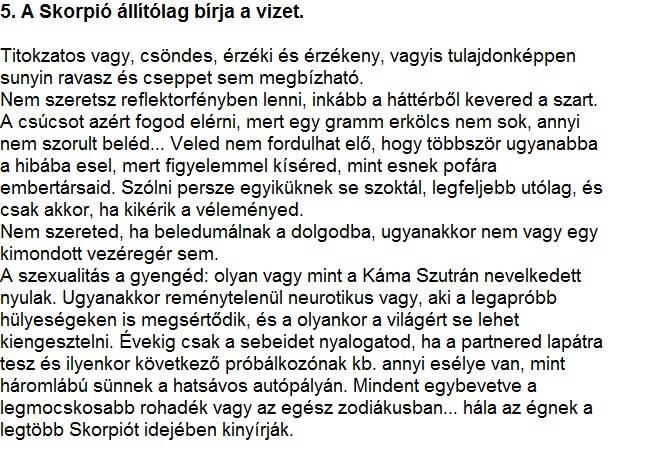 Bunkó horoszkóp: egy horoszkóp, ami garantáltan mindenkit vérig sért