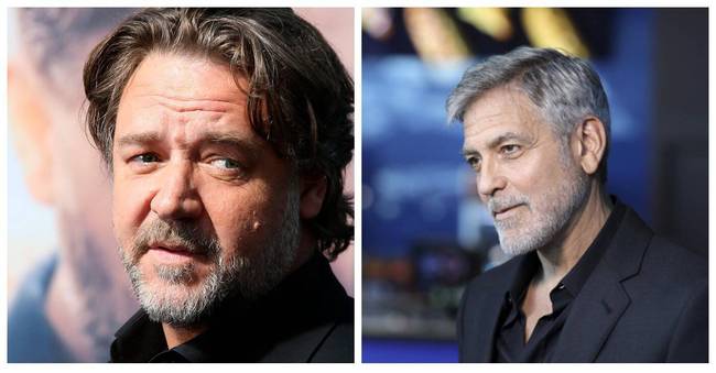 George Clooney és Russell Crowe