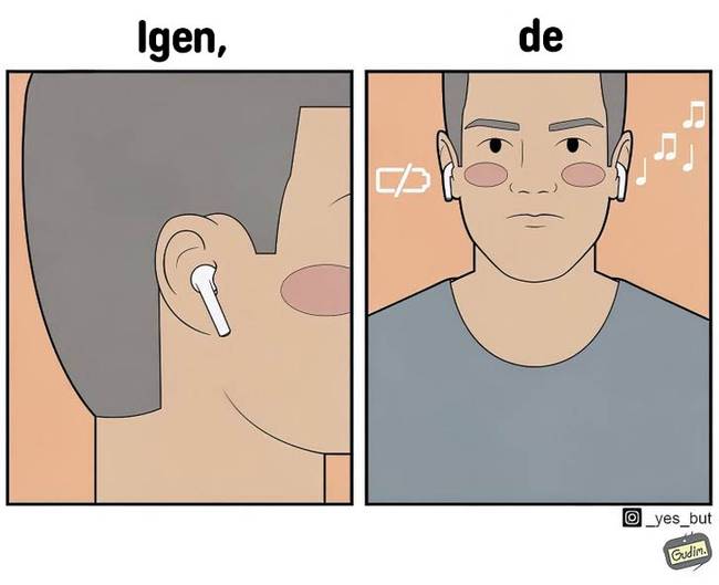 Egy művész képregényeket rajzol, melyekkel találóan bizonyítja, hogy mindennek van egy árny oldala