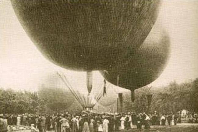 Hőlégballonos repülés