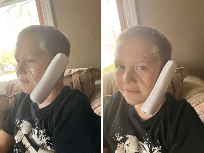 „A 11 éves fiam az arcára ragasztotta a telefont, hogy Xboxozhasson és telefonálhasson egyszerre."