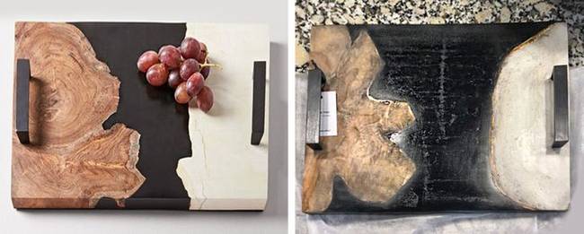 „Valószínűleg csak a szőlő miatt nem úgy néz ki, mint a reklámfotón."