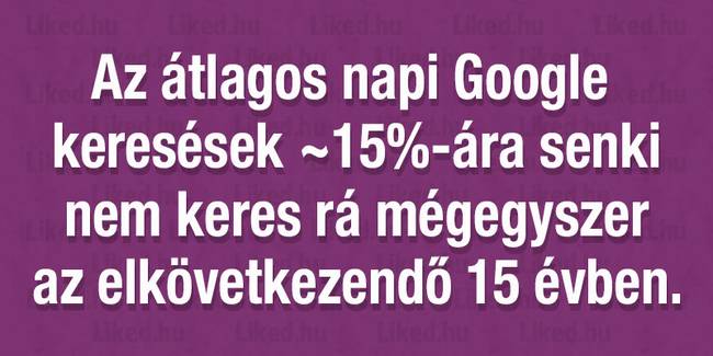 20 hihetetlennek tűnő tény és statisztika, amit még álmainkban sem gondoltunk volna