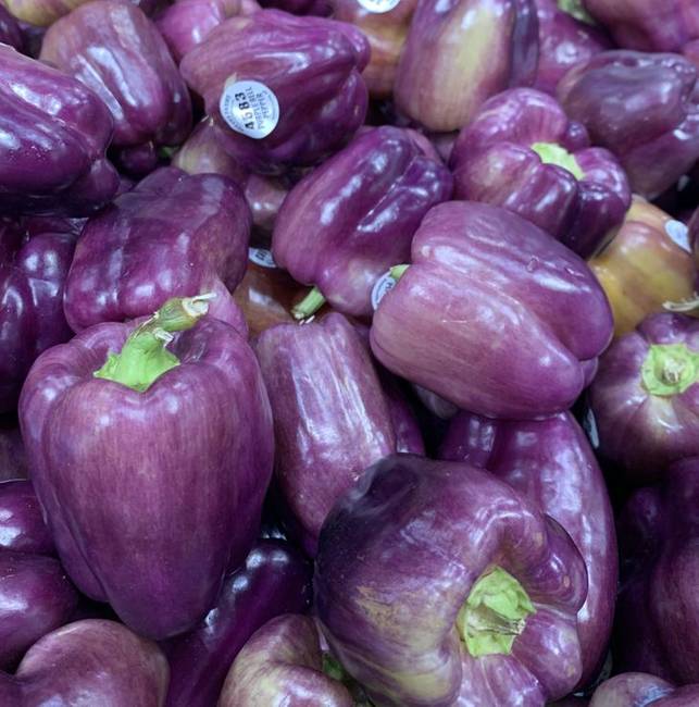 „Fogalmam sem volt, hogy létezik lila kaliforniai paprika."
