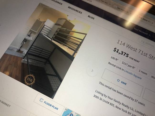 „New York-ban albérletet találni rendkívül lehangoló. Például, felteszed a hűtőszekrényt az emeletes ágy felső szintjére, erre havi 1.375 dollárt (550.000 ft) akarsz érte?"
