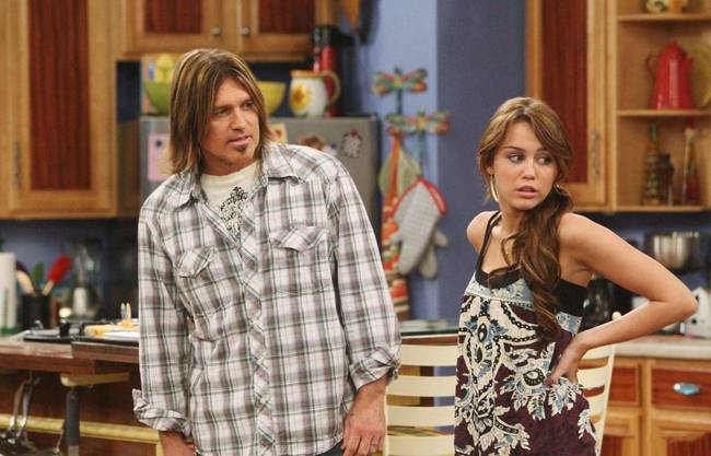 Billy Ray Cyrus és lánya, Miley Cyrus.