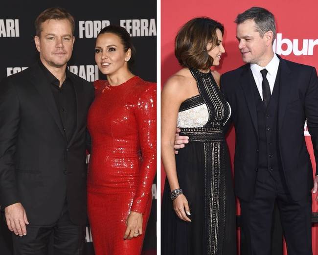 Matt Damon és Luciana Barroso