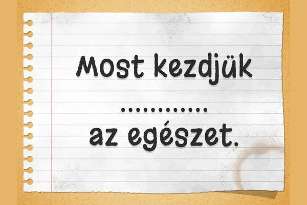 Egészítsd ki a mondatot!