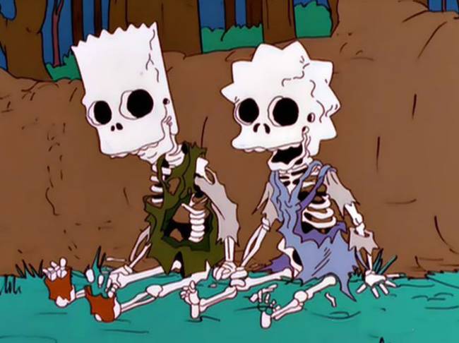 Szóval a Simpson-testvéreknek a hajuk is csontból van?!
