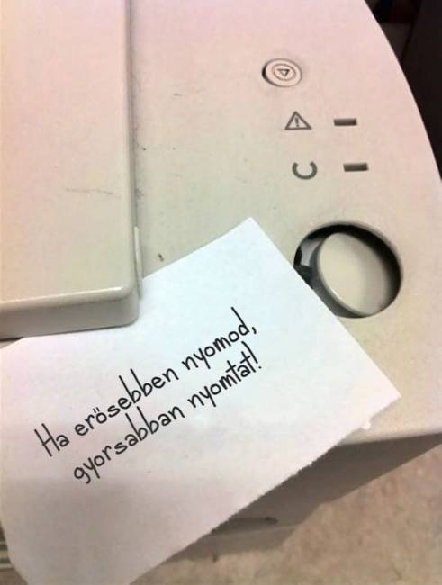Amikor egy vicc túl jól sikerül.