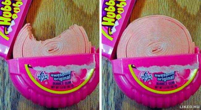 Vagy éppen Hubba Bubba…